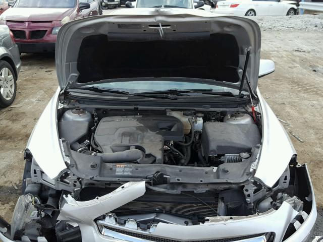 1G1ZC5E07CF165073 - 2012 CHEVROLET MALIBU 1LT ვერცხლისფერი ფოტო 7