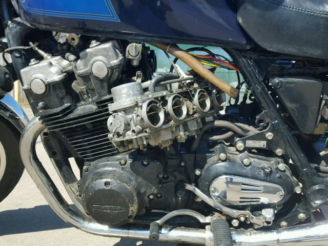 1HFSC0406CA206275 - 1982 HONDA CB900 C BLUE photo 6