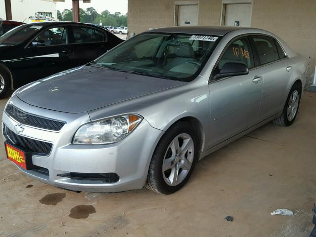 1G1ZA5EU4BF133950 - 2011 CHEVROLET MALIBU LS ვერცხლისფერი ფოტო 2