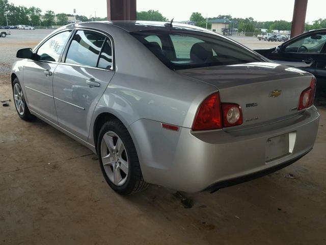 1G1ZA5EU4BF133950 - 2011 CHEVROLET MALIBU LS ვერცხლისფერი ფოტო 3