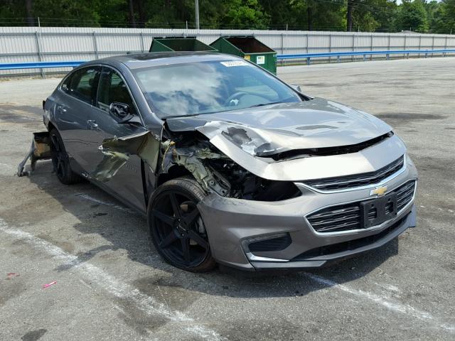 1G1ZH5SXXHF140615 - 2017 CHEVROLET MALIBU PRE GRAY photo 1