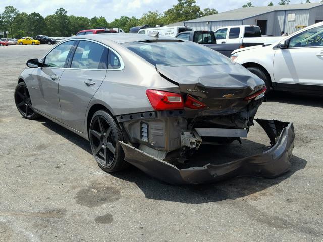 1G1ZH5SXXHF140615 - 2017 CHEVROLET MALIBU PRE GRAY photo 3