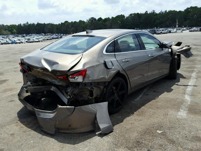 1G1ZH5SXXHF140615 - 2017 CHEVROLET MALIBU PRE GRAY photo 4