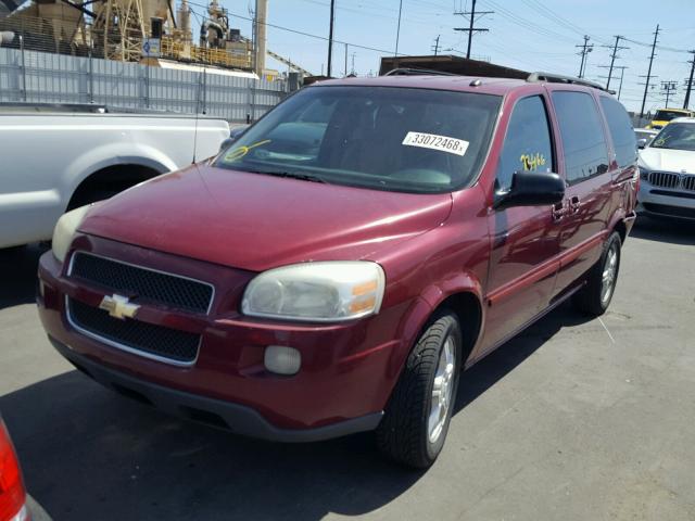 1GNDV23L15D275758 - 2005 CHEVROLET UPLANDER L BURGUNDY photo 2