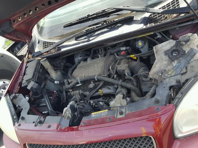 1GNDV23L15D275758 - 2005 CHEVROLET UPLANDER L BURGUNDY photo 7