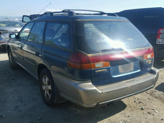 4S3BG6856W7643153 - 1998 SUBARU LEGACY 30T GREEN photo 3