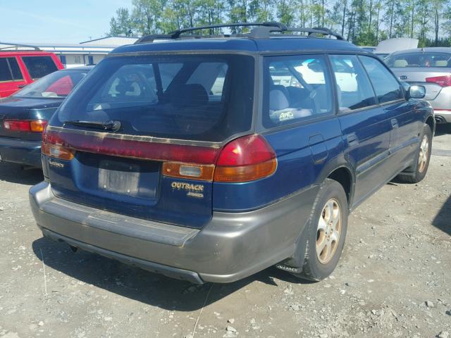 4S3BG6856W7643153 - 1998 SUBARU LEGACY 30T GREEN photo 4