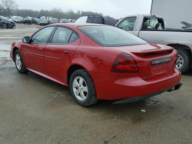 2G2WP552871107233 - 2007 PONTIAC GRAND PRIX Qırmızı foto 3