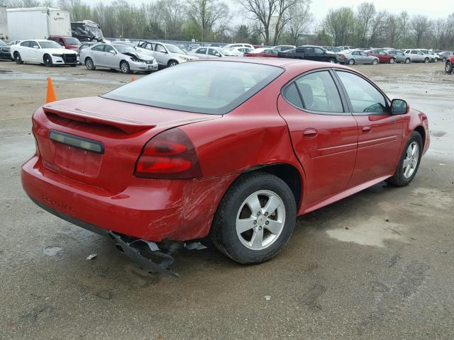 2G2WP552871107233 - 2007 PONTIAC GRAND PRIX Qırmızı foto 4