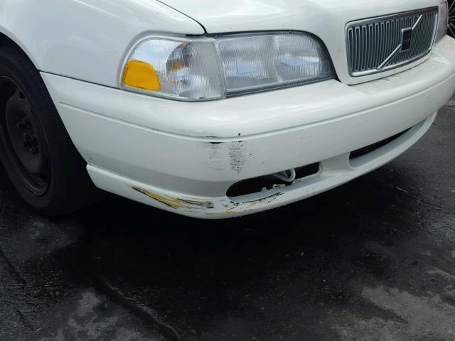 YV1LS5533W2476807 - 1998 VOLVO S70 WHITE photo 9