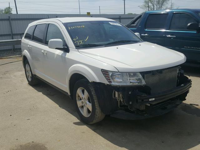 3D4GG57V49T526286 - 2009 DODGE JOURNEY SX WHITE photo 1