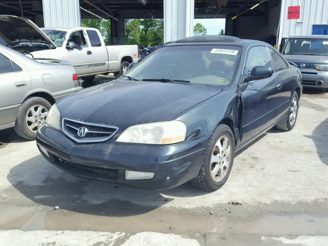 19UYA42441A026282 - 2001 ACURA 3.2CL GREEN photo 2