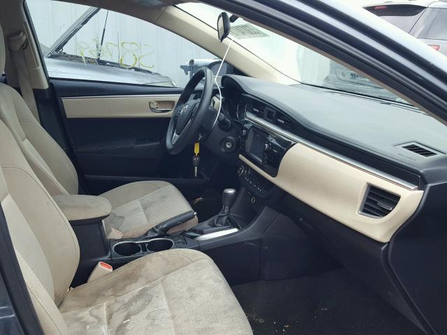 2T1BPRHE7EC130525 - 2014 TOYOTA COROLLA EC 蓝色 照片 5