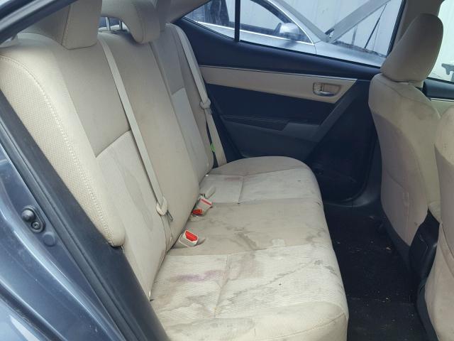 2T1BPRHE7EC130525 - 2014 TOYOTA COROLLA EC 蓝色 照片 6