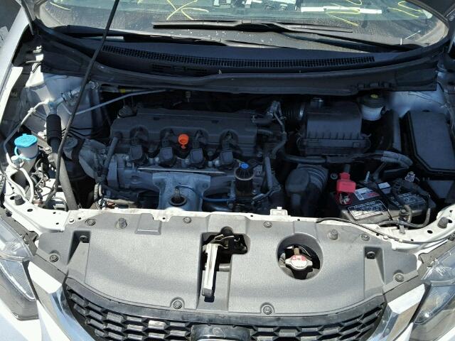 19XFB2F86EE055449 - 2014 HONDA CIVIC EX SILVER photo 7