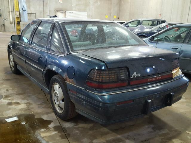 1G2WJ52M6SF204407 - 1995 PONTIAC GRAND PRIX GREEN photo 3