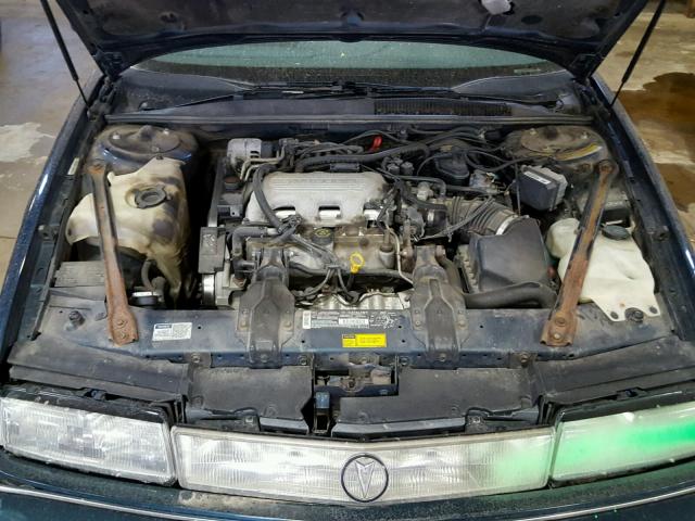 1G2WJ52M6SF204407 - 1995 PONTIAC GRAND PRIX GREEN photo 7