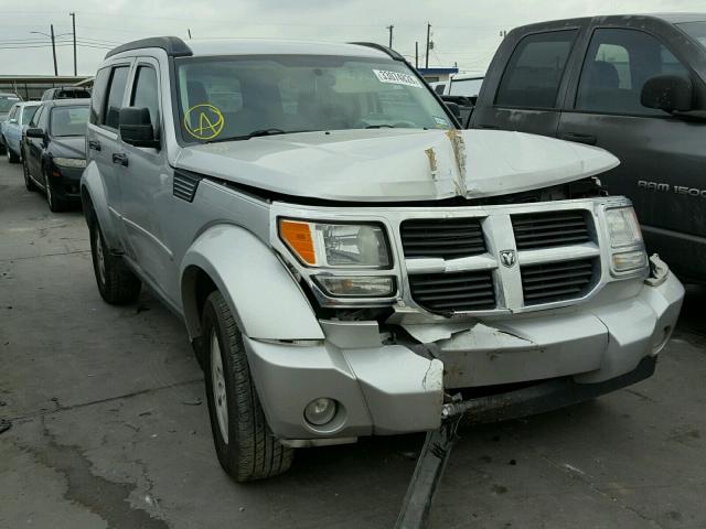 1D8GT28K98W274508 - 2008 DODGE NITRO SXT SILVER photo 1