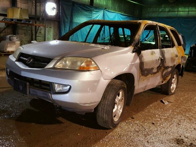 2HNYD18233H548202 - 2003 ACURA MDX SILVER photo 2