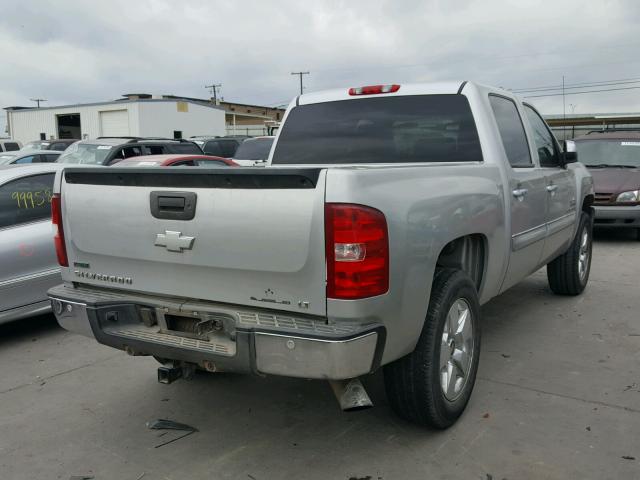 3GCRCSE00AG177714 - 2010 CHEVROLET SILVERADO SILVER photo 4