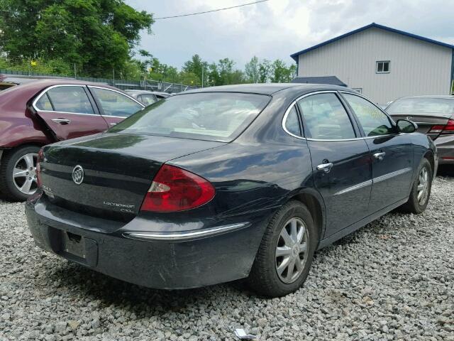 2G4WD562351209499 - 2005 BUICK LACROSSE C BLACK photo 4