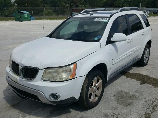 2CKDL73F566073326 - 2006 PONTIAC TORRENT WHITE photo 2