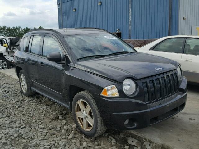 1J8FT47W48D669579 - 2008 JEEP COMPASS SP BLACK photo 1