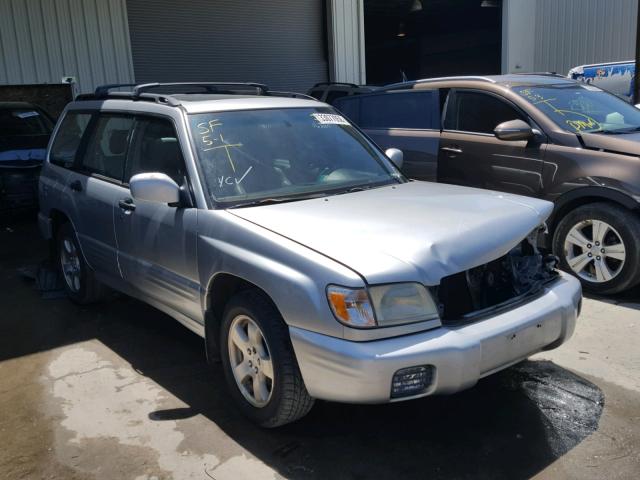 JF1SF65652H740712 - 2002 SUBARU FORESTER S 银色 照片 1
