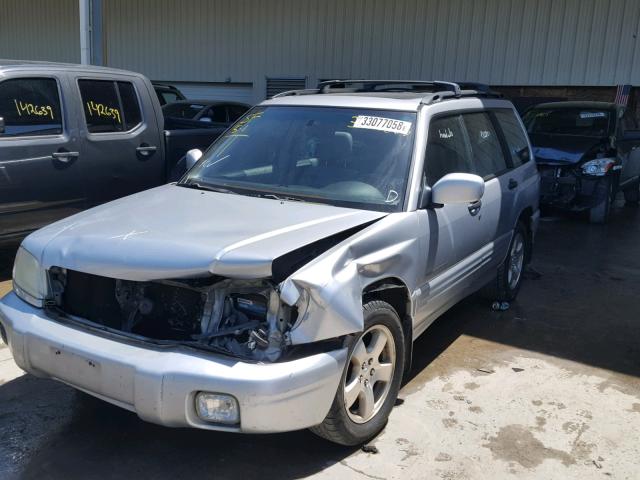 JF1SF65652H740712 - 2002 SUBARU FORESTER S 银色 照片 2