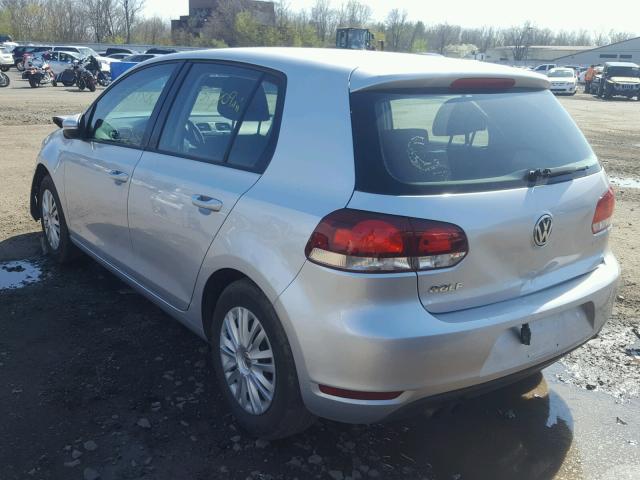 WVWDB7AJ3BW130141 - 2011 VOLKSWAGEN GOLF 银色 照片 3