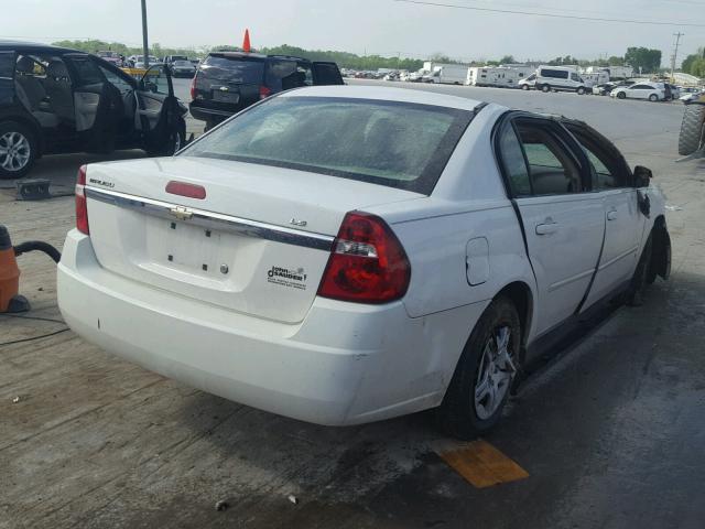 1G1ZS58F97F100489 - 2007 CHEVROLET MALIBU LS 白色 照片 4