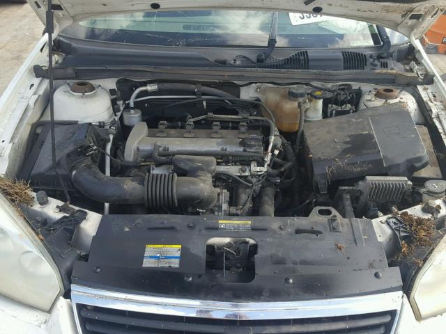 1G1ZS58F97F100489 - 2007 CHEVROLET MALIBU LS 白色 照片 7