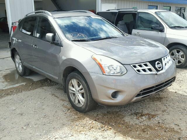 JN8AS5MT8CW284970 - 2012 NISSAN ROGUE S GRAY photo 1