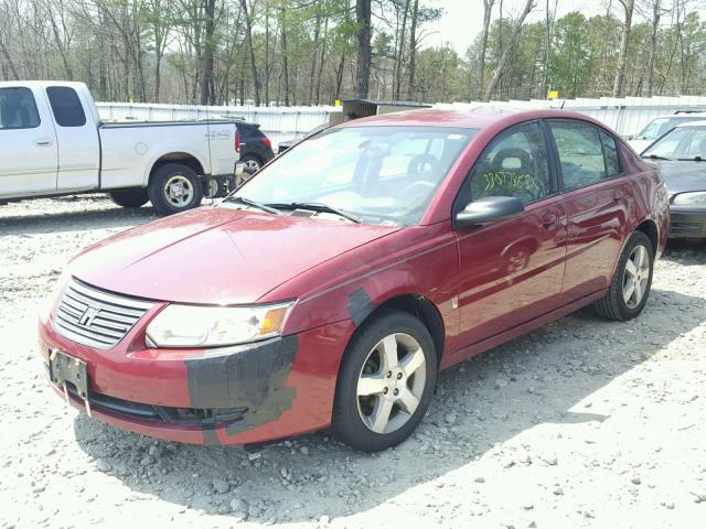 1G8AL55F26Z183745 - 2006 SATURN ION LEVEL RED photo 2
