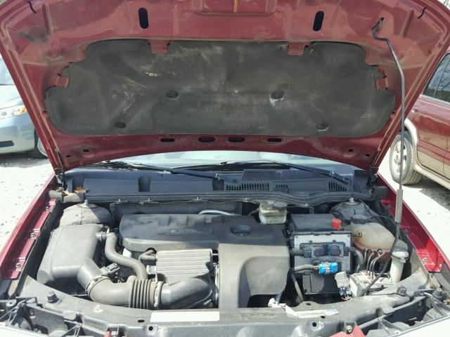 1G8AL55F26Z183745 - 2006 SATURN ION LEVEL RED photo 7