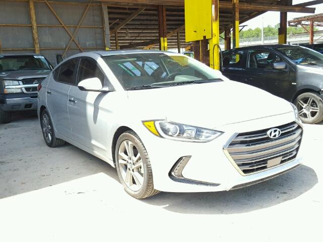 5NPD84LFXHH066670 - 2017 HYUNDAI ELANTRA SE GRAY photo 1