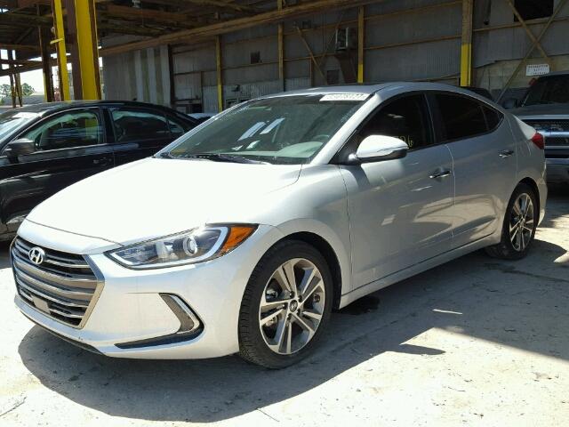 5NPD84LFXHH066670 - 2017 HYUNDAI ELANTRA SE GRAY photo 2