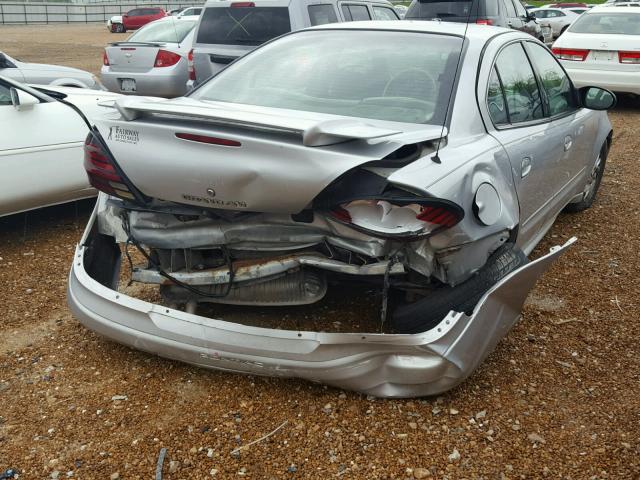 1G2NF52E34M600802 - 2004 PONTIAC GRAND AM S 银色 照片 10