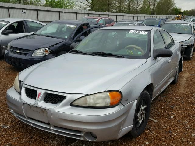1G2NF52E34M600802 - 2004 PONTIAC GRAND AM S 银色 照片 2
