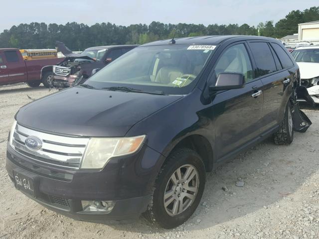 2FMDK39C07BA38620 - 2007 FORD EDGE SEL P PURPLE photo 2