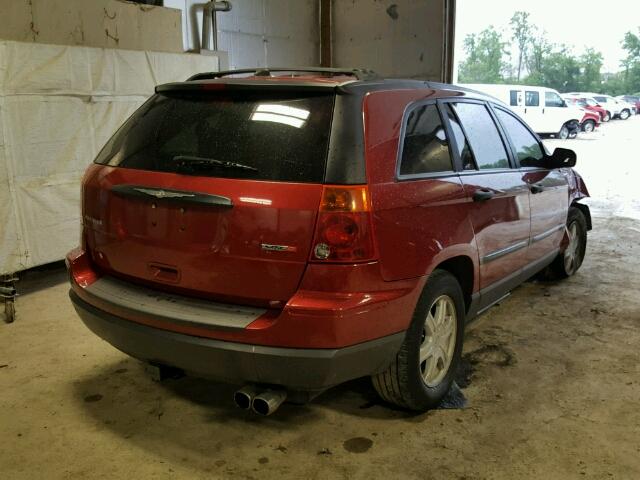 2C4GM48L25R500148 - 2005 CHRYSLER PACIFICA RED photo 4