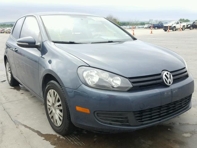 WVWAA7AJ7BW139897 - 2011 VOLKSWAGEN GOLF TEAL photo 1