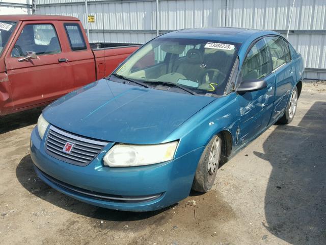 1G8AJ52F55Z118011 - 2005 SATURN ION LEVEL TEAL photo 2