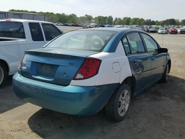 1G8AJ52F55Z118011 - 2005 SATURN ION LEVEL TEAL photo 4