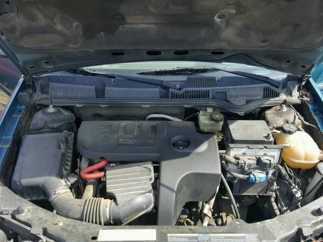 1G8AJ52F55Z118011 - 2005 SATURN ION LEVEL TEAL photo 7