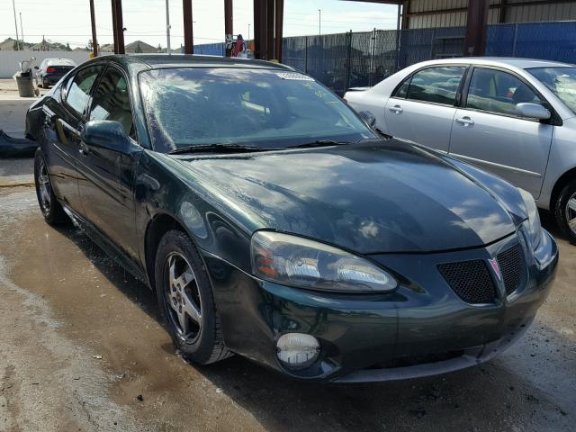 2G2WS522241108392 - 2004 PONTIAC GRAND PRIX GREEN photo 1
