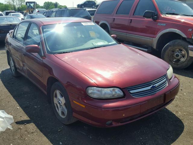 1G1NE52J62M559437 - 2002 CHEVROLET MALIBU LS მუქწითელი ფოტო 1