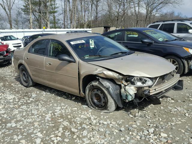 1B3EL46X96N134141 - 2006 DODGE STRATUS SX GOLD photo 1