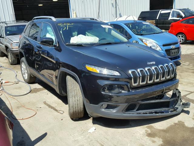 1C4PJMCS7GW338499 - 2016 JEEP CHEROKEE L BLACK photo 1