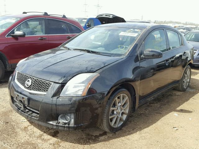 3N1BB6AP9BL623627 - 2011 NISSAN SENTRA SE- BLACK photo 2